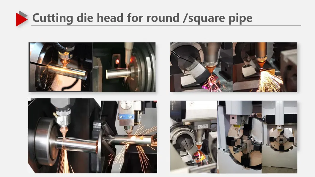 Customized Automatic Round Pipe Plasma Cutter Laser Metal Tool Cutting Machinery Machine